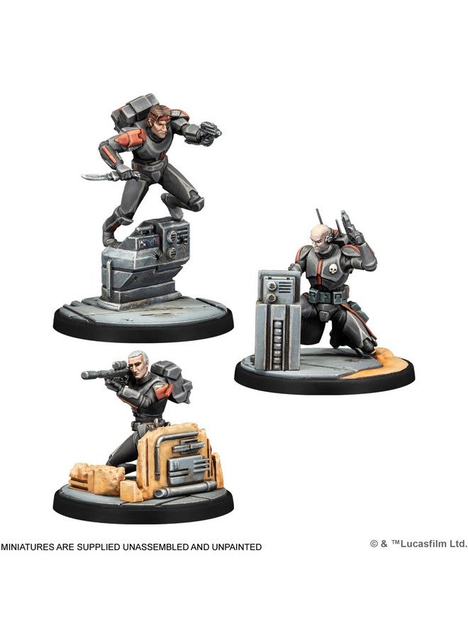 Atomic Mass Games Star Wars Shatterpoint Clone Force 99 Squad Pack - Tabletop Miniatures Game, Strategy Game for Kids and Adults, Ages 14+, 2 Players, 90 Minute Playtime, Made by Atomic Mass Games - Image 2