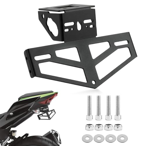 PSLER Rear Mudguard Eliminator License Plate Bracket Holder Tail Tidy for Ninja 400 Z400 250 2018 2019 2020 2021 2022 2023 - Image 1
