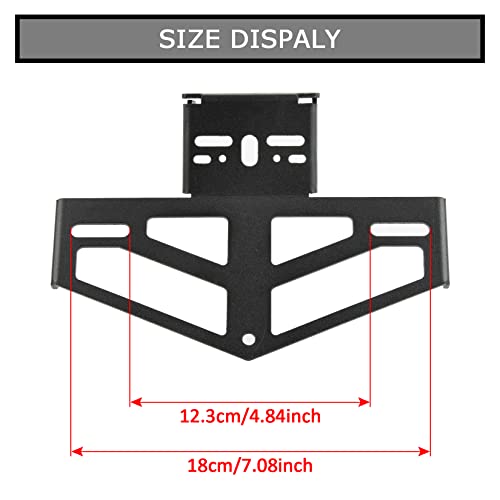 PSLER Rear Mudguard Eliminator License Plate Bracket Holder Tail Tidy for Ninja 400 Z400 250 2018 2019 2020 2021 2022 2023 - Image 4