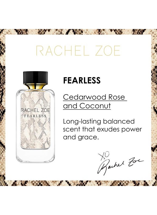 RACHEL ZOE - Rachel Zoe Fearless Eau De Parfum Spray - Gourmand Fragrance Body Spray for Women - Vanilla And Tuberose Musk - Designer Womens Perfume - 3.4 oz - Image 1