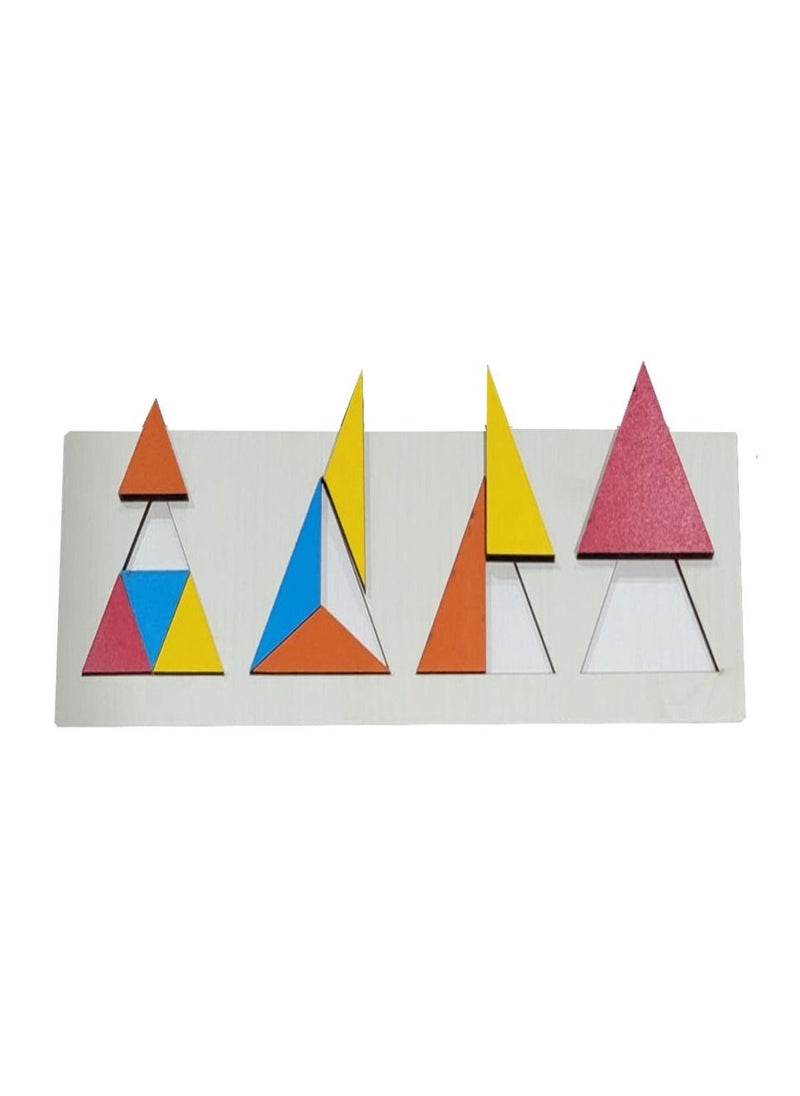 Toys Triangle Rulers Shapes And Fractions  - Image 2