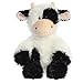 Aurora Snuggly Tubbie Wubbies Cow Stuffed Animal Comforting Companion Imaginative Play White 11 Inches - Image 3