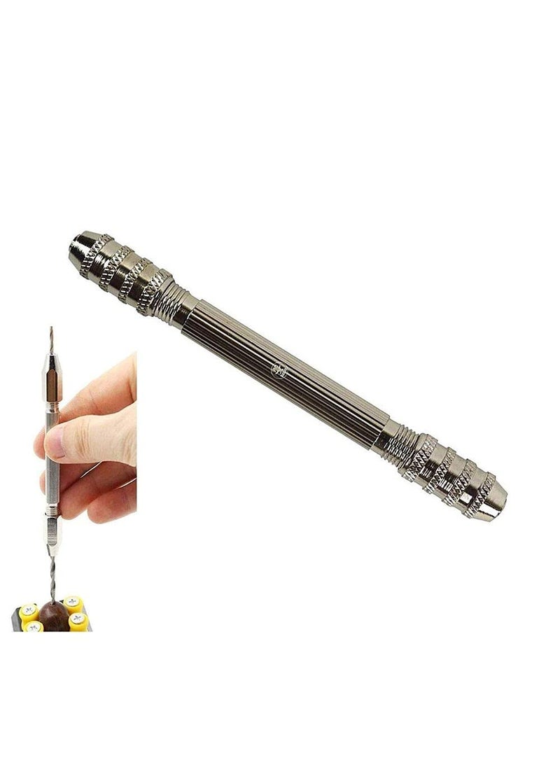DIY Crafts DIY DIYC15874 Crafts Tools Tong Vise w2 Reversible Collets 4 Jaws Drill Bit Solder Wire Holder Jewelry Tool 2 pcs Double Ended Chucks for Rotary Tools Pack of 3 Pcs Jaws Drill Bit  - Image 4