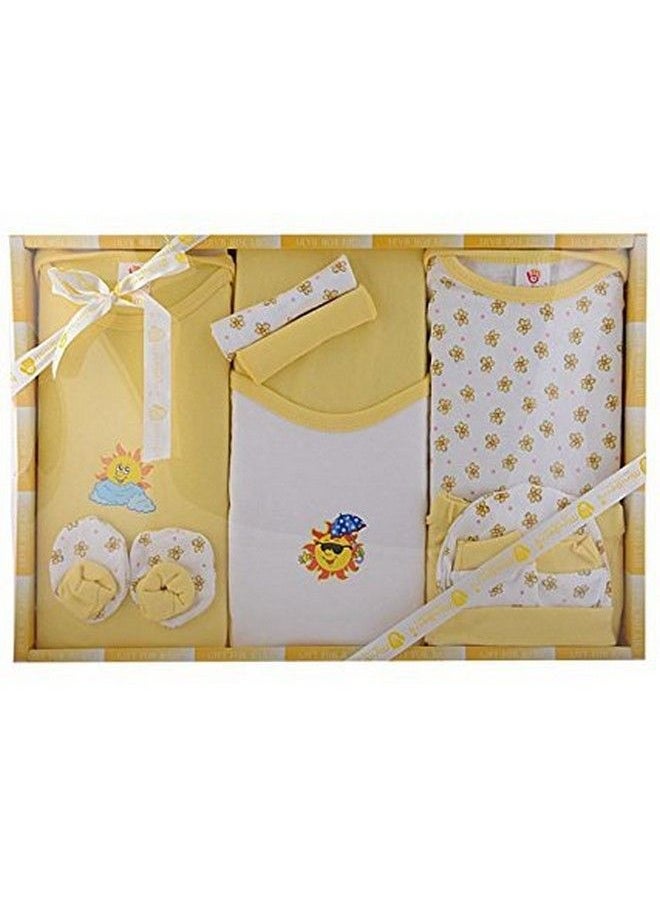 Mini Berry - New Born Baby Gift Set In Yellow Color 10 Pcs - Image 1