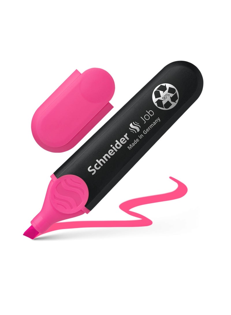 Schneider 10-Piece Job Textmarker Highlighter Pink - Image 2