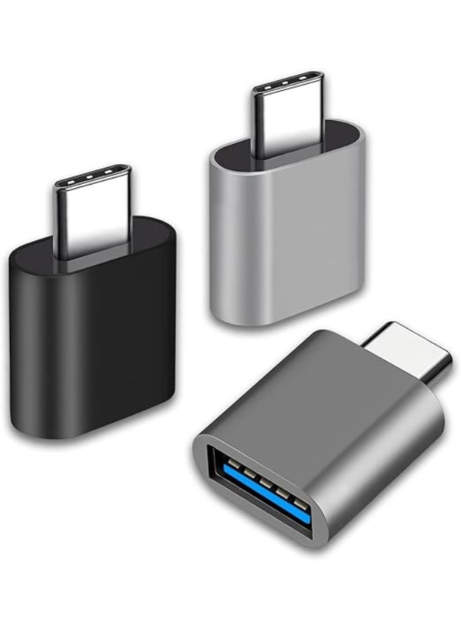 طقم محول USB C إلى USB 3.0 قارئ OTG ناقل بيانات مكون من 3 قطع - Image 1