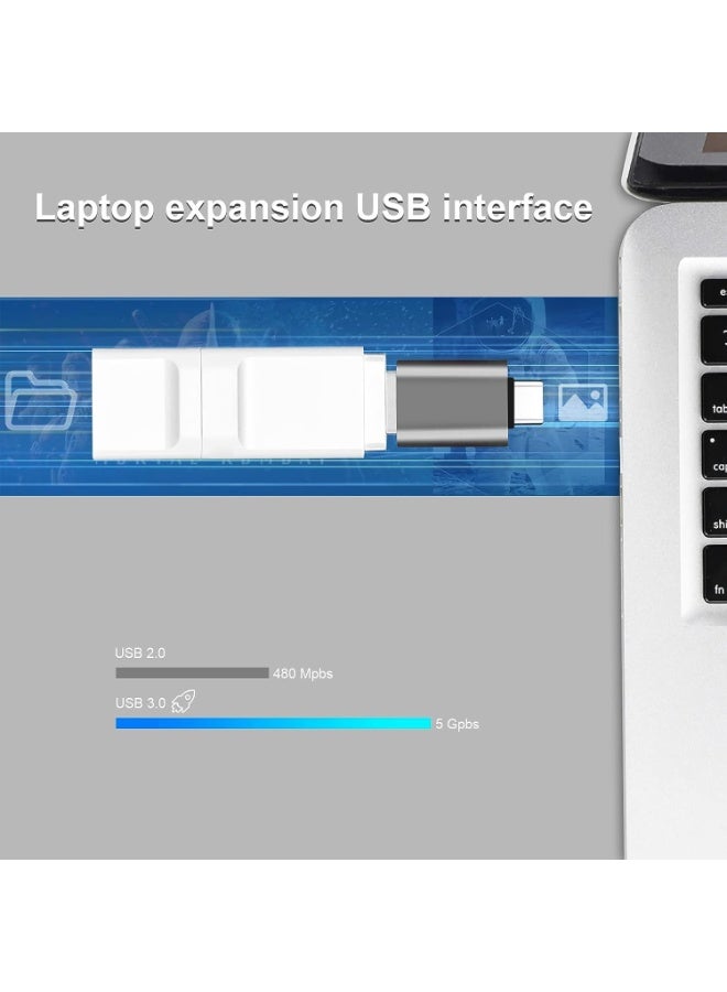 طقم محول USB C إلى USB 3.0 قارئ OTG ناقل بيانات مكون من 3 قطع - Image 3