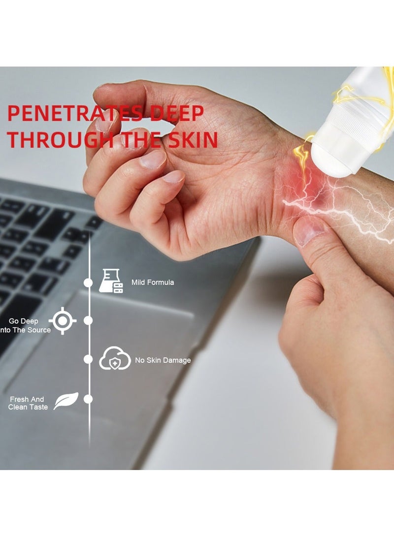 Sumifun Tenosynovitis Roller, Relieves Wrist and Finger Joint Pain, Natural Plant Extracts 40ml - Image 5