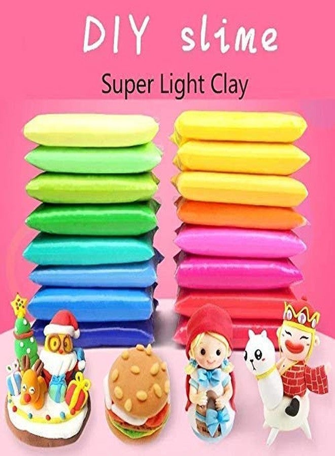 Promote Trader Air Dry Clay - Set of 3, 12 Colors Modeling Clay Kit with 8 Sculpting Tools, Magic Foam Clay for Kids and Adults, Non-Toxic & No Baking Molding Clay, Ideal Birthday Gift for Boys Girls - Image 2