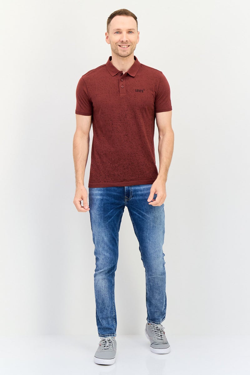 Levi's تي شيرت بولو بأكمام قصيرة بتصميم عادي للرجال، متعدد الألوان - Image 4