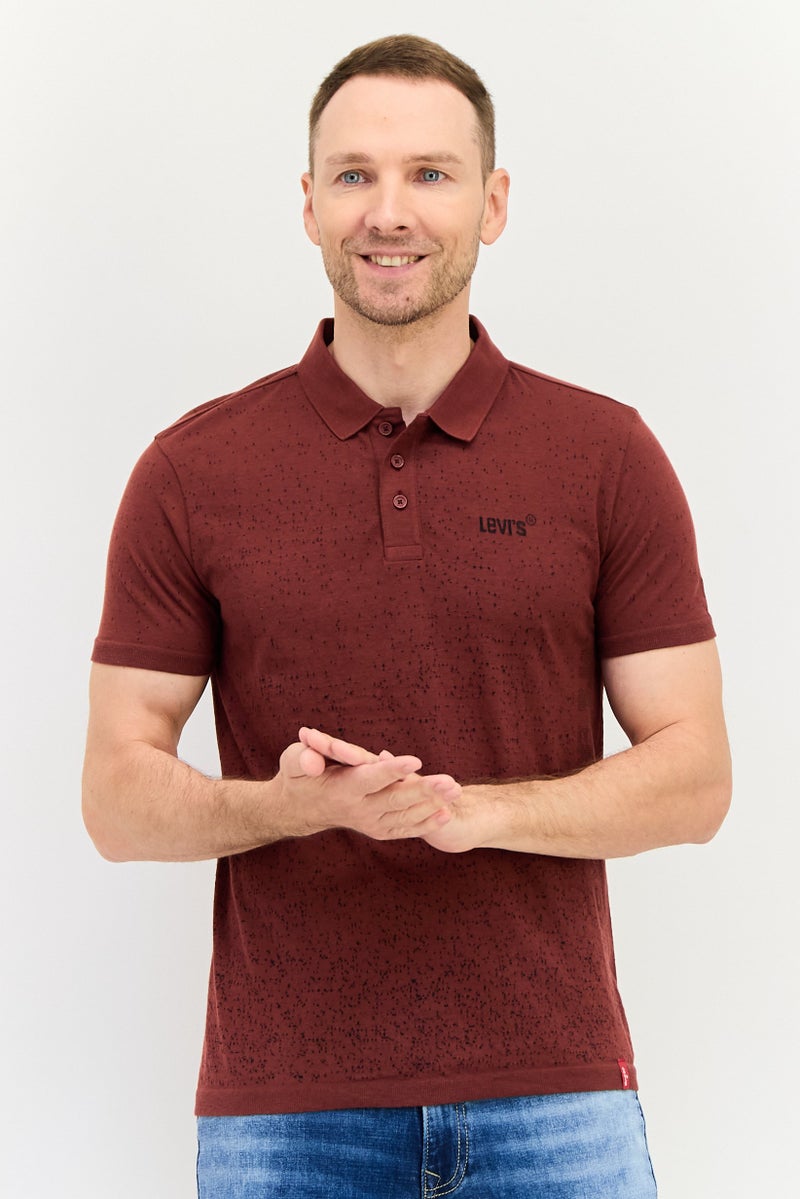 Levi's تي شيرت بولو بأكمام قصيرة بتصميم عادي للرجال، متعدد الألوان - Image 1