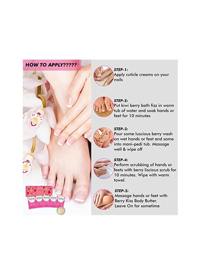 أروما تريجرز أروما كنوز بيري باراديس فراولة وكيوي فيز - Image 5