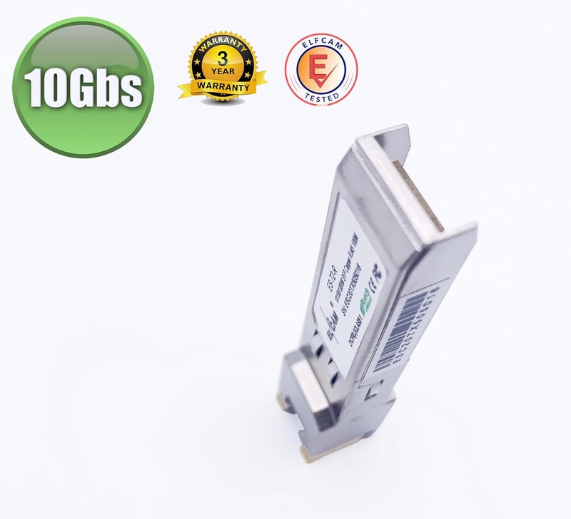 Elfcam ® - 10Gb SFP+ to RJ45 Copper Transceiver Module, 10Gbase-T 30m, Up to 30 Meters on Cat.6A Cat7 Cat8 Ethernet Cable, Compatible with Cisco SFP-10G-TS and Open Switch - Image 3