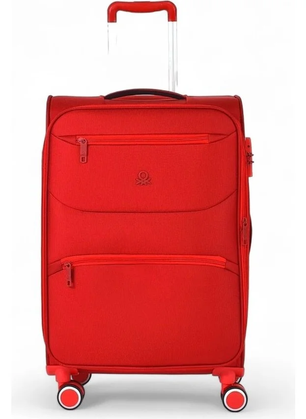 UNITED COLORS OF BENETTON Benetton 60 cm Red Unisex Medium Size Suitcase 14BNT2400-02