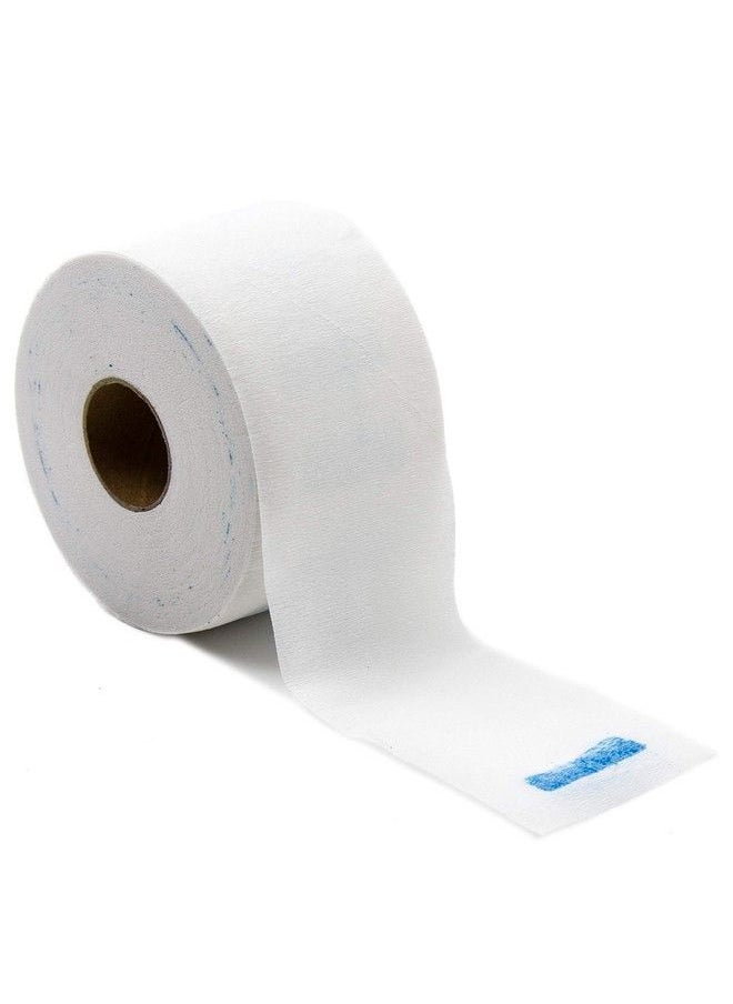 Salon Supply Co - Barber Neck Strips For Hair Cutting 475 Strips (5 Rolls) Barber Accessories Barber Neck Strip Neck Strips Barber Supplies Neck Paper For Barber (White) - Image 1