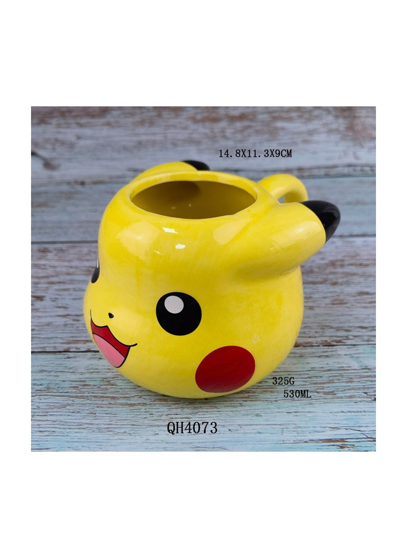 xozgdovg Mug children's cups girls' cups cute Pikachu cups/Pikachu cups 