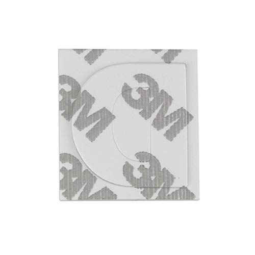 Auto Dynasty Metal Emblem Decal Logo Trim Badge Text Number 4 (Black) - Not a Set - Image 5
