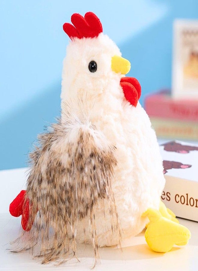 Tickles Cute Hen Soft Stuffed Plush Bird Toy for Kids Boys & Girls Birthday Gift (Color: Multicolor Size: 20 cm) - Image 1