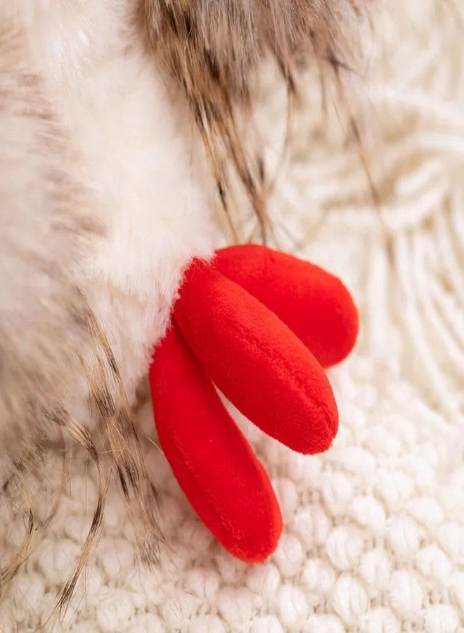 Tickles Cute Hen Soft Stuffed Plush Bird Toy for Kids Boys & Girls Birthday Gift (Color: Multicolor Size: 20 cm) - Image 5