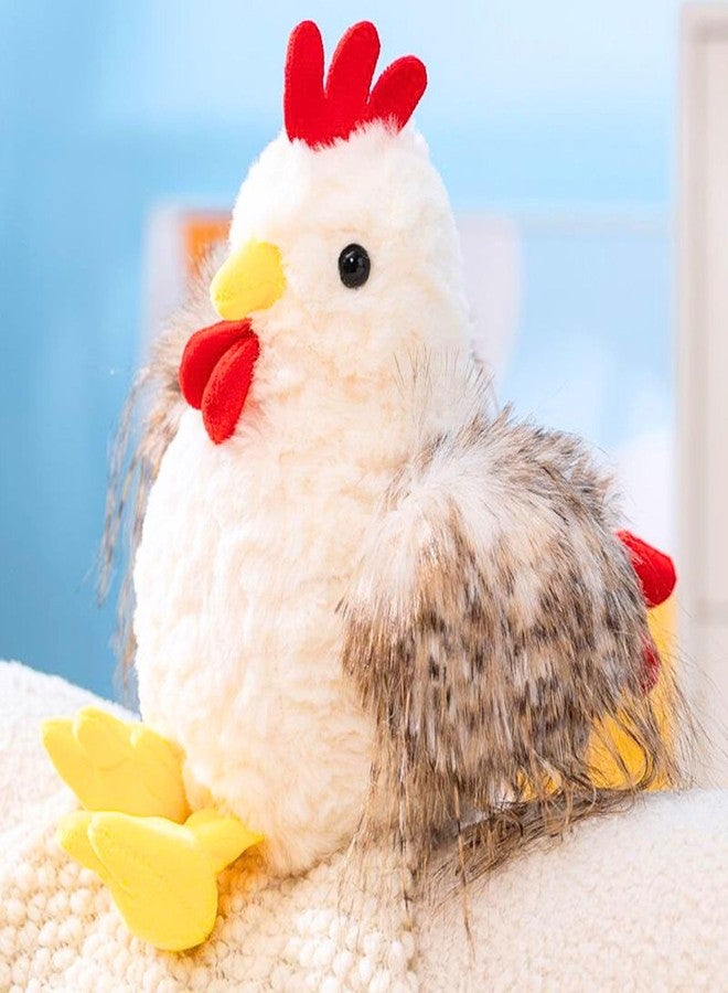 Tickles Cute Hen Soft Stuffed Plush Bird Toy for Kids Boys & Girls Birthday Gift (Color: Multicolor Size: 20 cm) - Image 2
