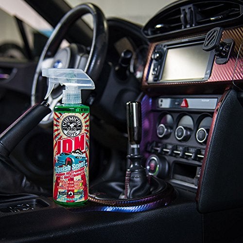 Chemical Guys AIR23516 JDM Squash Scent Premium Air Freshener and Odor Eliminator, (Great for Cars, Trucks, SUVs, RVs, Home, Office, Dorm Room & More), Fresh Clean Scent, 16 fl oz - Image 4