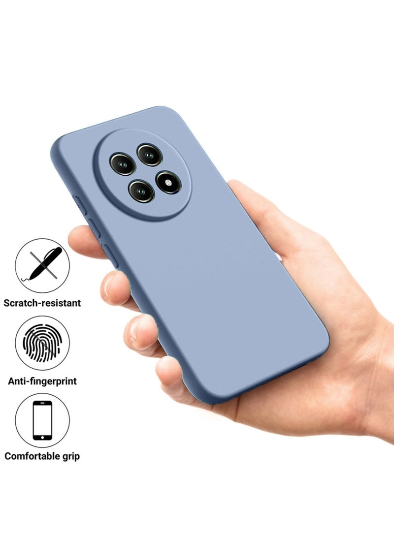 Wtech Realme 13 Pro / Realme 13 Pro+ / Realme 13 Pro Plus 5G 2024 Premium Soft Liquid Silicone Case Cover - Rock Blue - Image 2