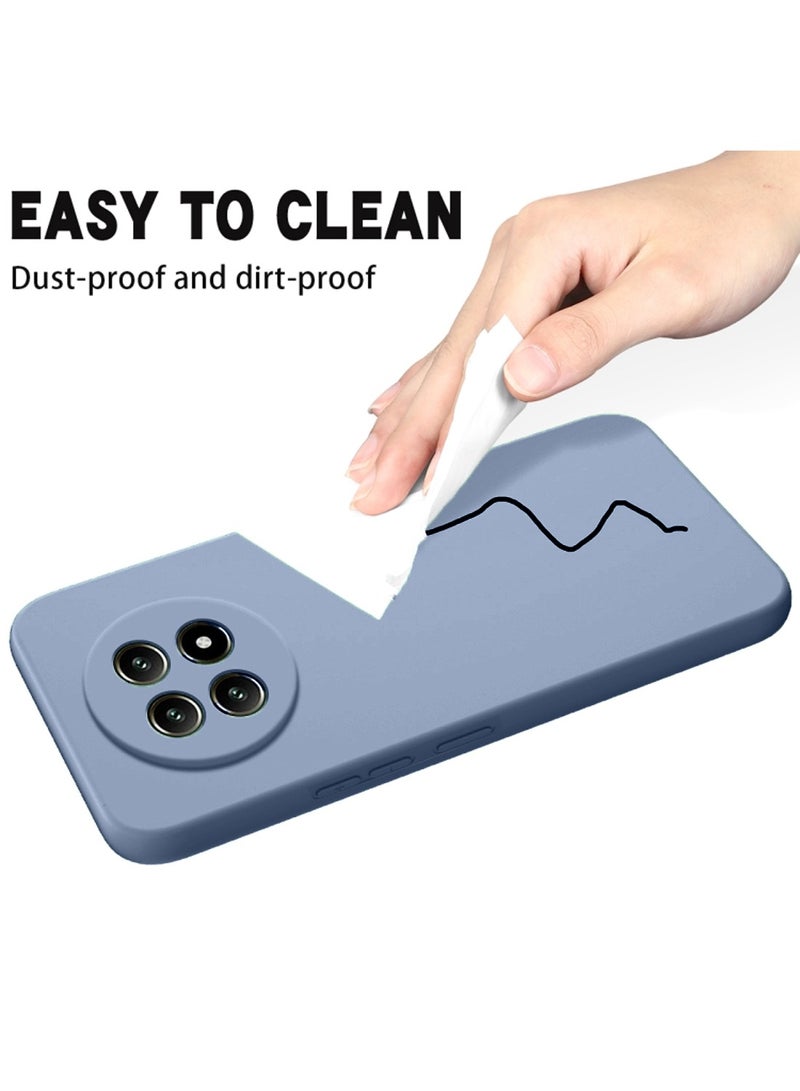 Wtech Realme 13 Pro / Realme 13 Pro+ / Realme 13 Pro Plus 5G 2024 Premium Soft Liquid Silicone Case Cover - Rock Blue - Image 3