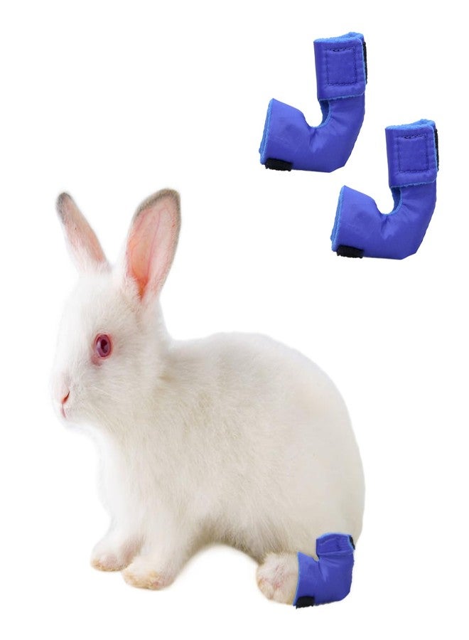 vomvomp Mini Rex Rabbit Hock Socks Water Resistant Bunny Sock for Sore Hocks Elbow Protective for Bunny Recovery and Relief Wound Pain Waterproof Extra Small Rabbits - Image 1