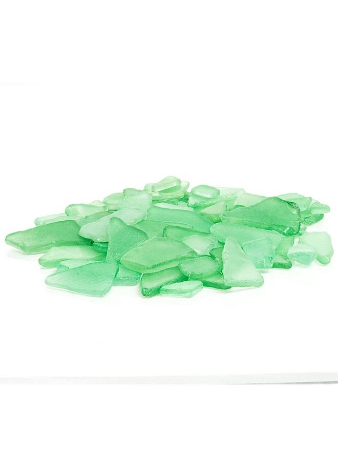 Nautical Crush Trading - Holiday Sea Glass | Mint 11Oz Tumbled Sea Glass Decor | Bulk Seaglass Pieces For Beach Wedding Decor & Crafts - Image 1