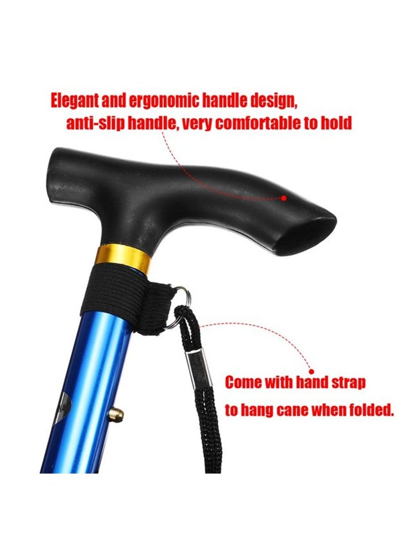 BLOOMING TIME Portable Hand Walking Stick For Trekking Hiking - Image 5