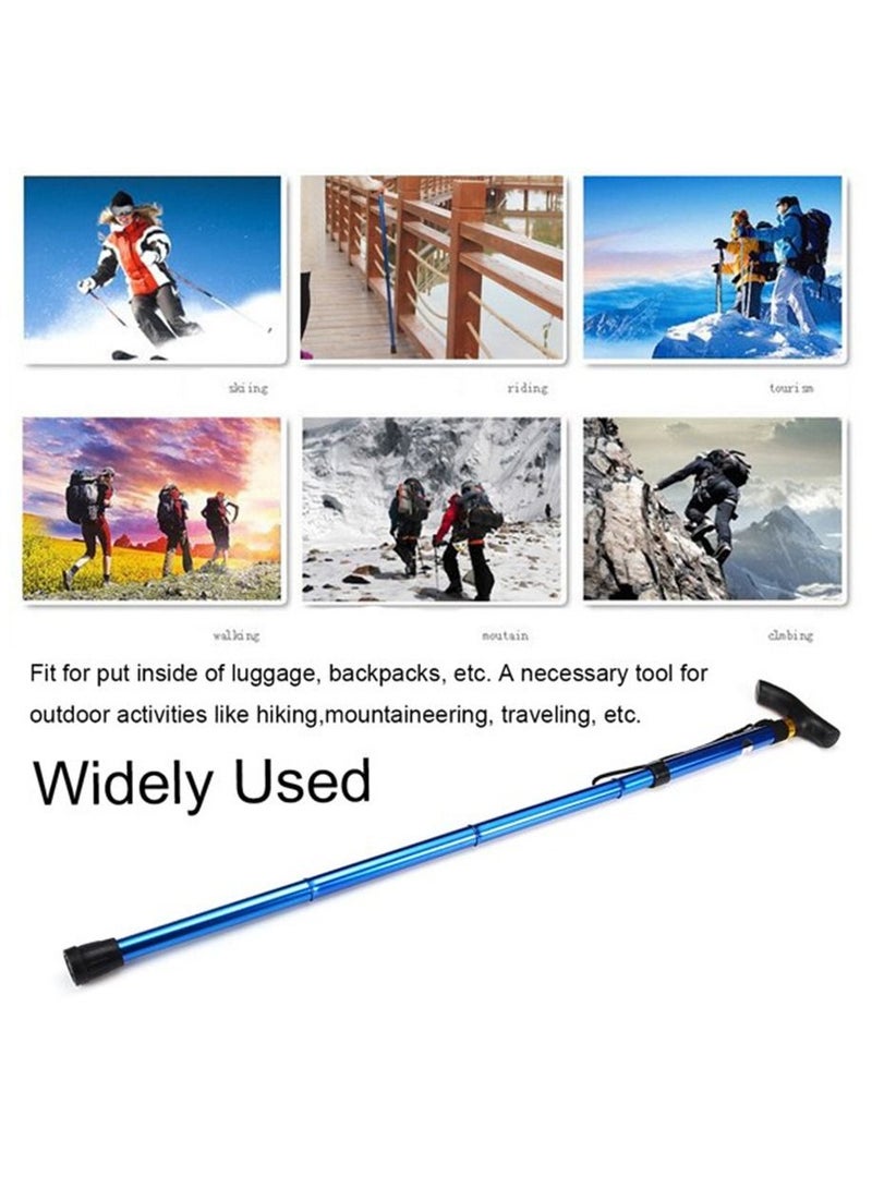 BLOOMING TIME Portable Hand Walking Stick For Trekking Hiking - Image 2