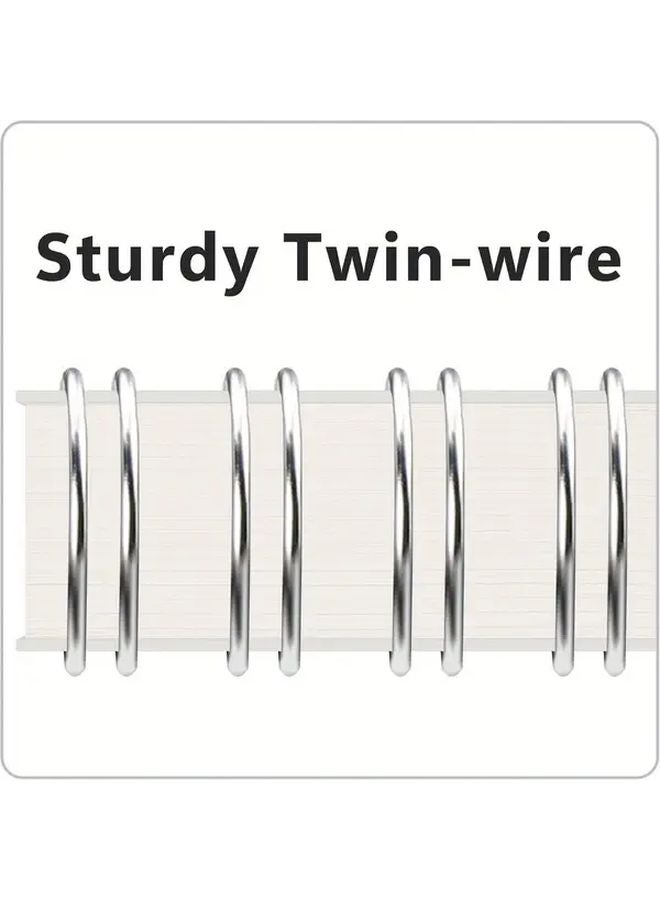 1pc A5 Spiral Notebook 160 Pages Perforated Paper Bullet Journal Planner Office School - Image 4