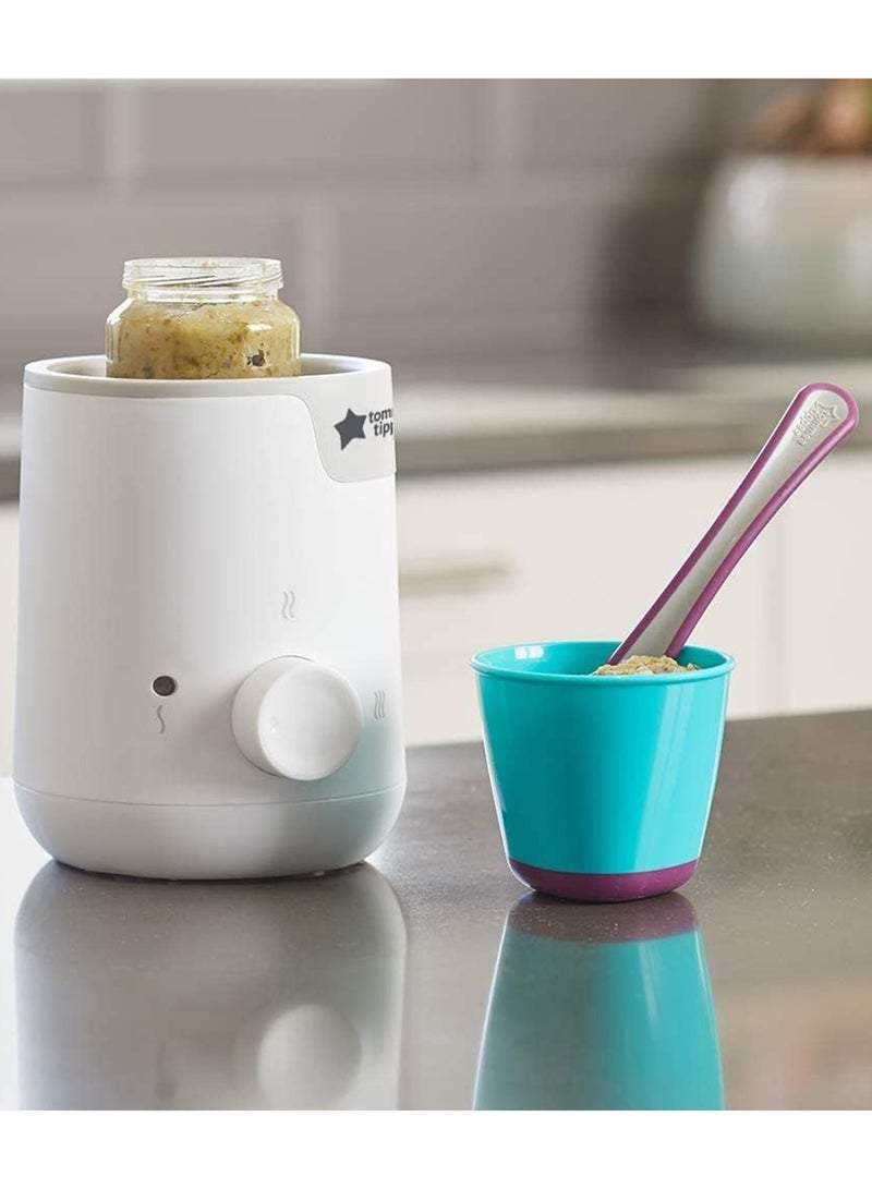 tommee tippee Easy Warm Electric Baby Bottle And Food Warmer - White - Image 4