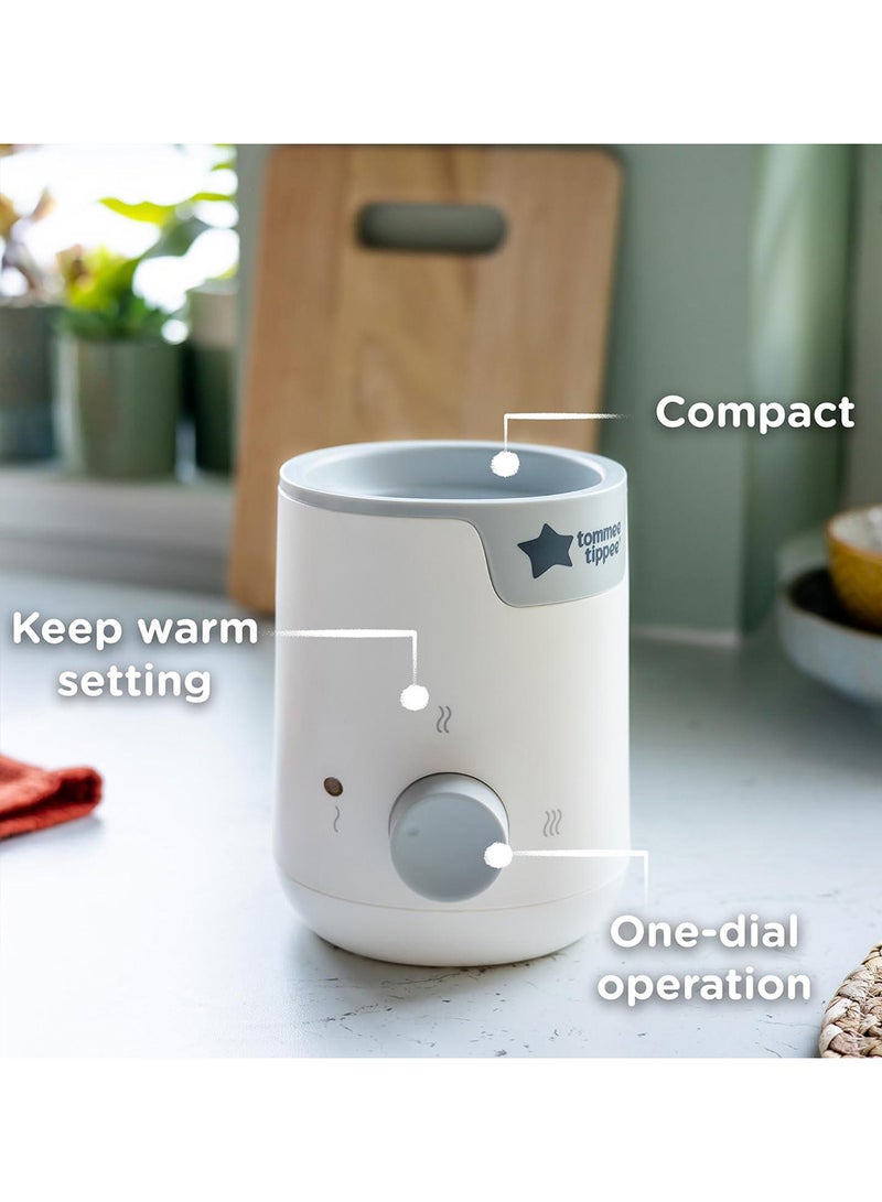tommee tippee Easy Warm Electric Baby Bottle And Food Warmer - White - Image 3