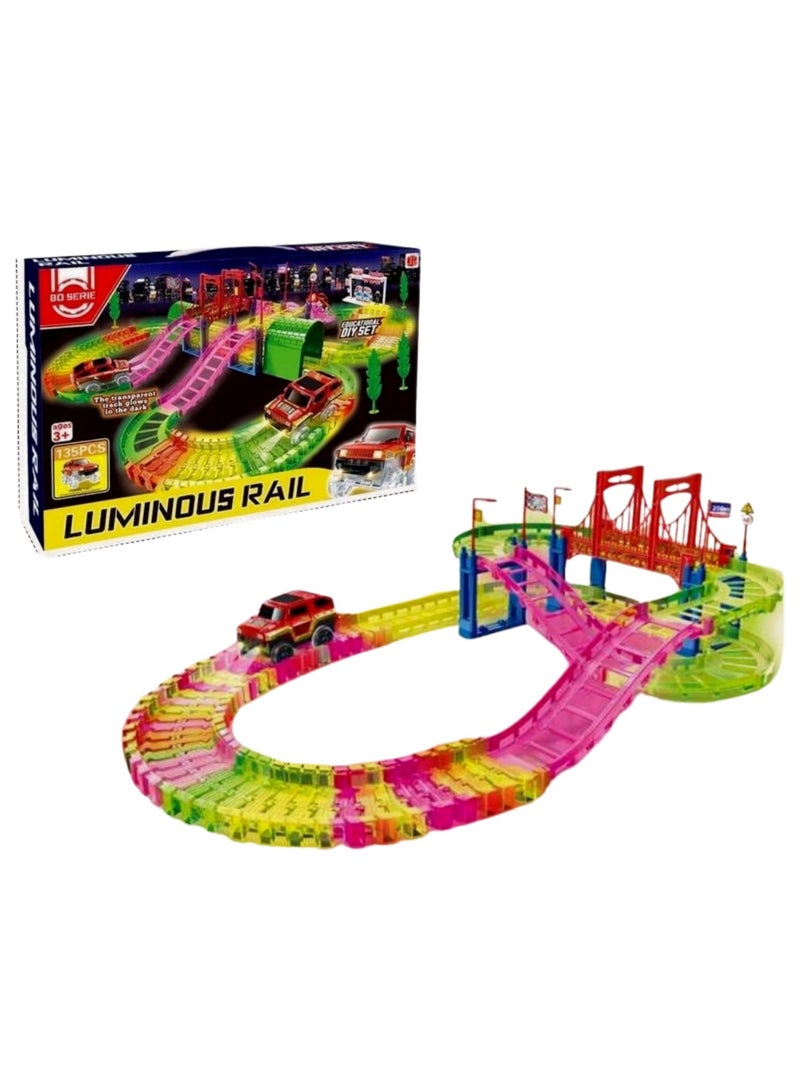 Bo Serie Stunt Racing Track Loop Set Multicolor 