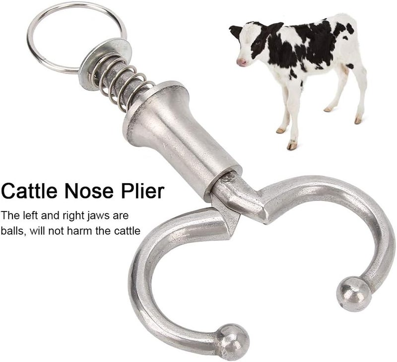 Stainless Steel Self-locking Type Cattle Pliers Cow Nose Clip Farm Tool Accessories - Image 3