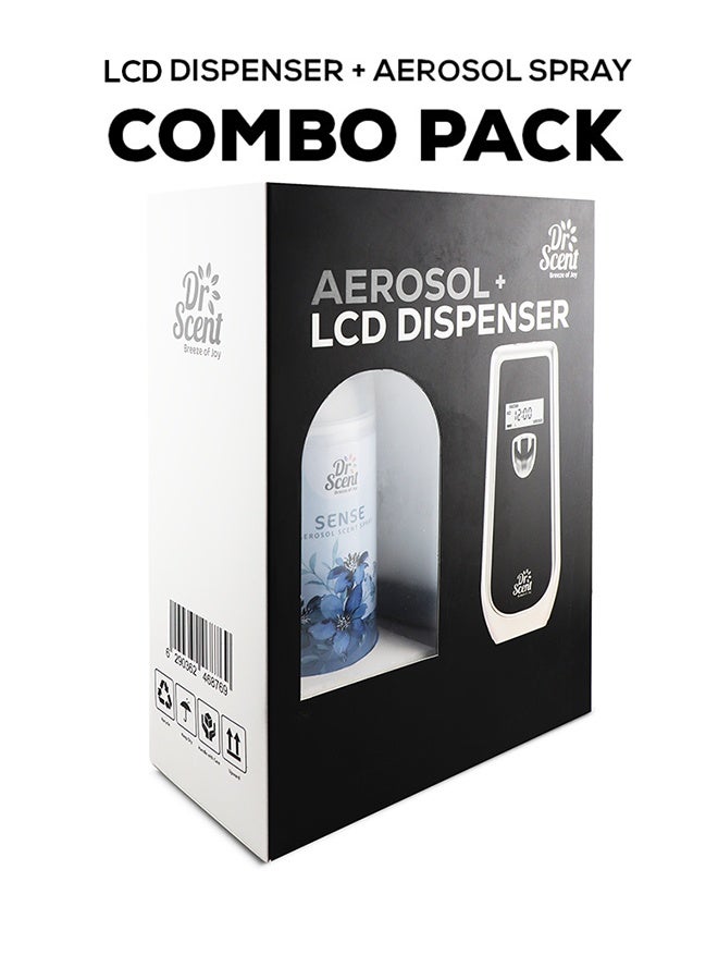 دكتور سينت معطر جو دكتور سنت نسمة فرح كومبو كيت مع شاشة عرض رقمية وفواحة بخاخ  مل - Image 4