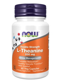 Ltheanine 200 Mg With Inositol Stress Management* 60 Veg Capsules