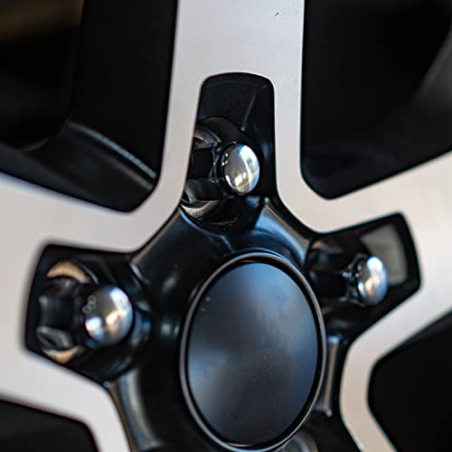 StanceMagic 24pcs Bulge Lug Nuts, 7/16x20 Threads, Cone Taper Acorn Seat, Closed End, 1.4 inch Length, Compatible with Chevy Trucks K10 Jimmy K15 K1500 Pickup Suburban - Silver Chrome - Image 4