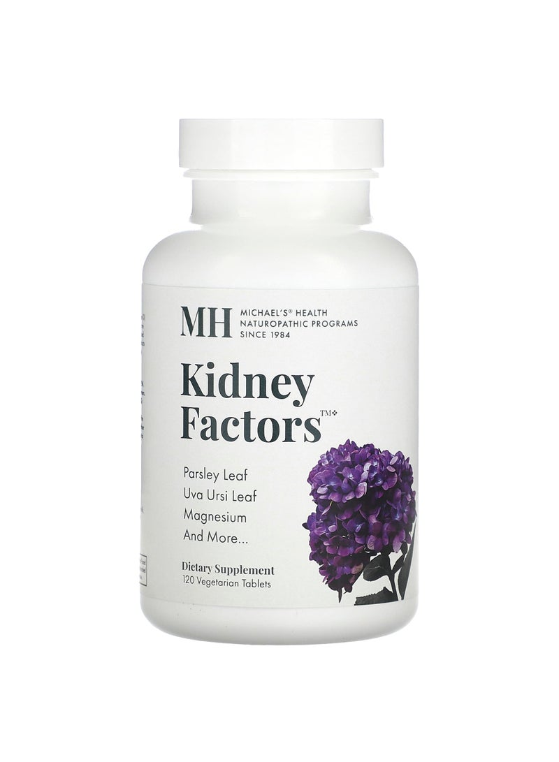 Kidney Factors, 120 Vegetarian Tablets