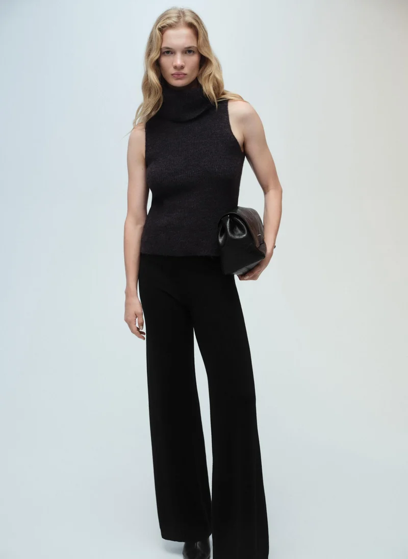 MANGO Vieira High Waist Casual Trousers