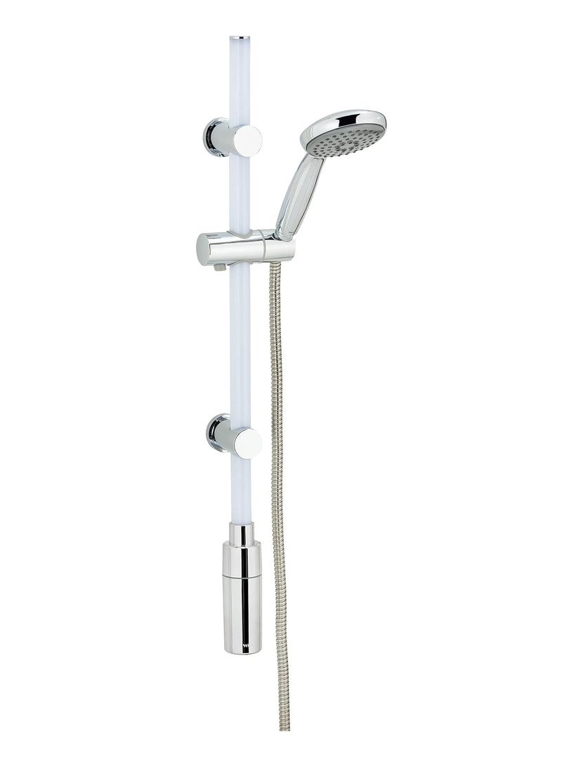 وينكو طقم بار دش LED من وينكو 94 سم RGB + أبيض دافئ، مع بار دش مضيء ورأس دش وخرطوم دش  - Image 1