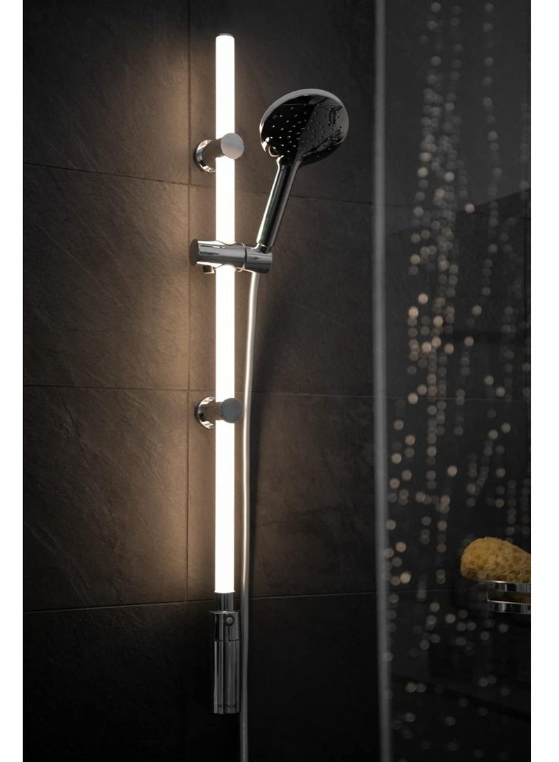 وينكو طقم بار دش LED من وينكو 94 سم RGB + أبيض دافئ، مع بار دش مضيء ورأس دش وخرطوم دش  - Image 2