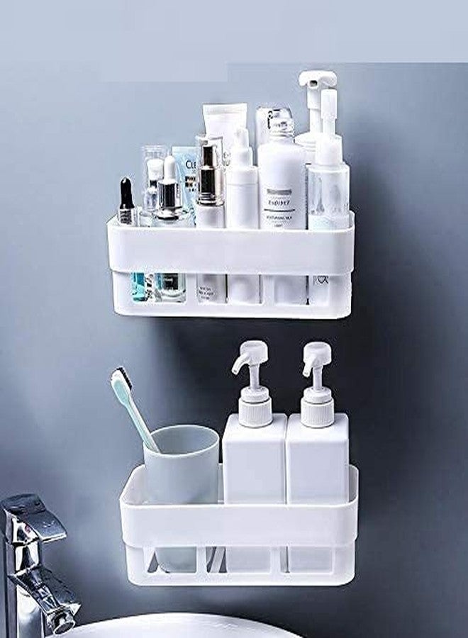 EMORSKY Multipurpose Kitchen Bathroom Shelf Wall Holder Storage Rack Super Adhesive Bathroom Shower Organizer Rack Shelf (3) - Image 5