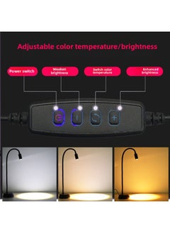 General Desktop Led Jewelry Photo Spotlight Diamond Jewelry Text Play Still Life Mobile Phone Photography Live Fill Light-Light Source Color:Starlight With Clip For Mobile Phone (for Multi-lens)  - Image 3