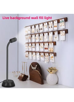 General Desktop Led Jewelry Photo Spotlight Diamond Jewelry Text Play Still Life Mobile Phone Photography Live Fill Light-Light Source Color:Starlight With Clip For Mobile Phone (for Multi-lens)  - Image 5