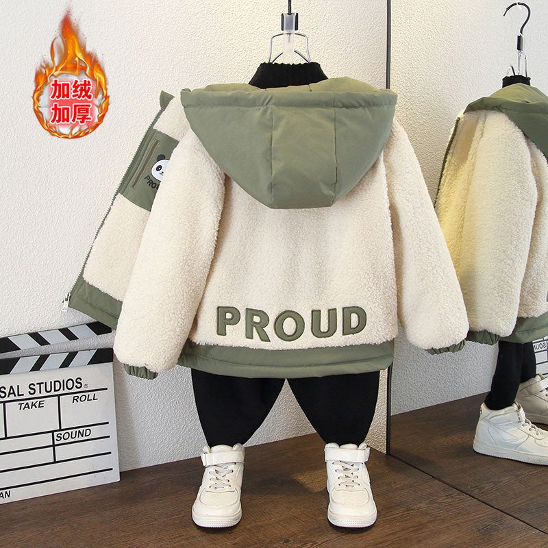 Winter Fluffy Sweater 2024 Winter Western Style Warm Thickened Hooded Men'S And Women'S Korean Version New Top For Outer Wear - Image 2