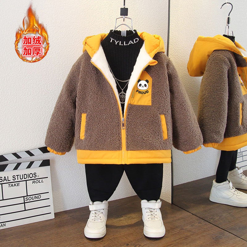 Winter Fluffy Sweater 2024 Winter Western Style Warm Thickened Hooded Men'S And Women'S Korean Version New Top For Outer Wear - Image 5