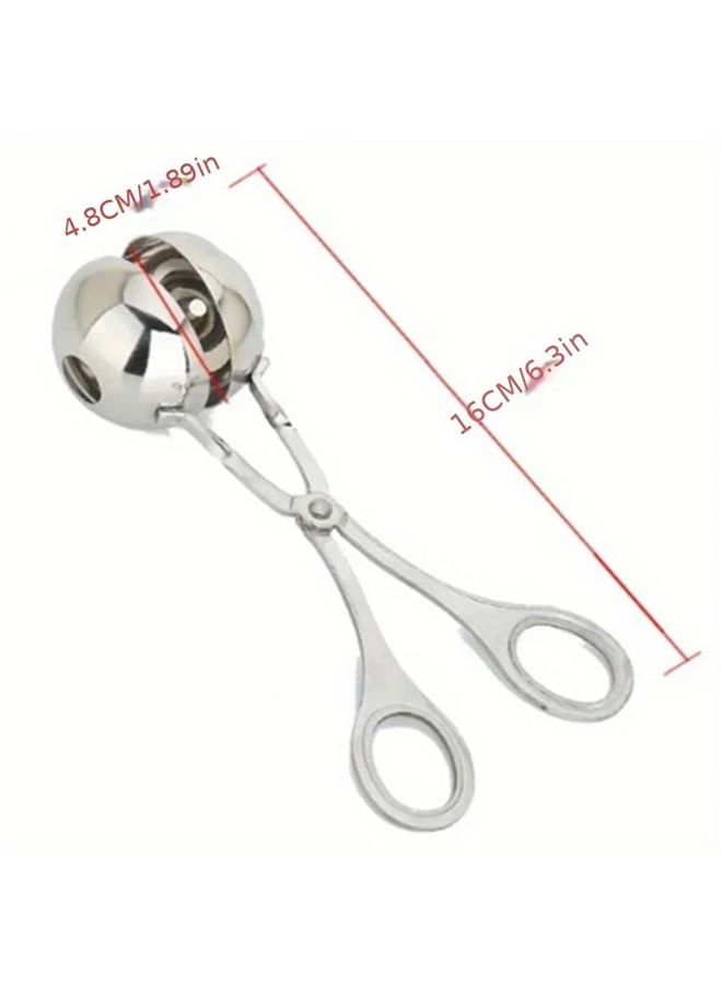 Stainless Steel Meatball Scoop Non Stick Durable Kitchen Tool L Model - Image 5