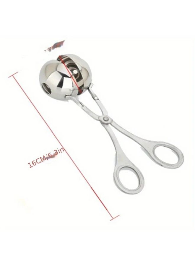 Stainless Steel Meatball Scoop Non Stick Durable Kitchen Tool L Model - Image 3